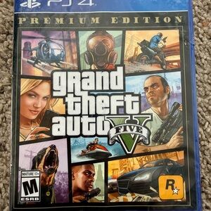 Sony PS4 Grand Theft Auto V Premium Edition - Blue and Yellow